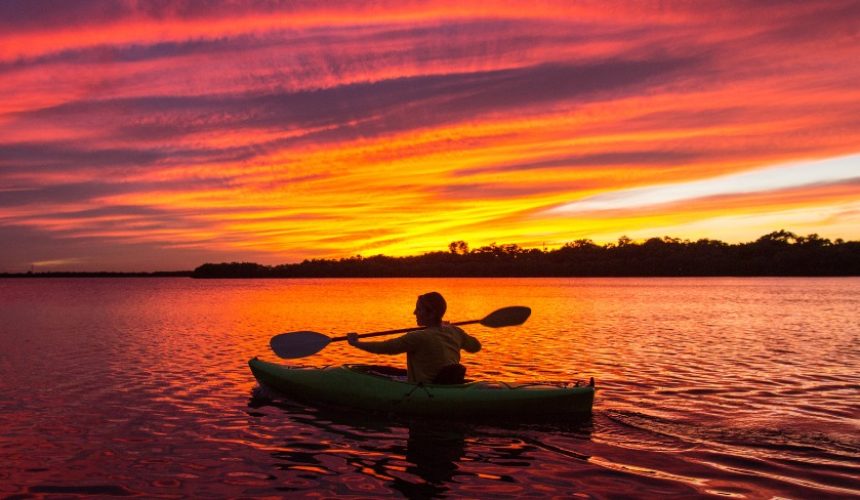 Sunset Kayaking